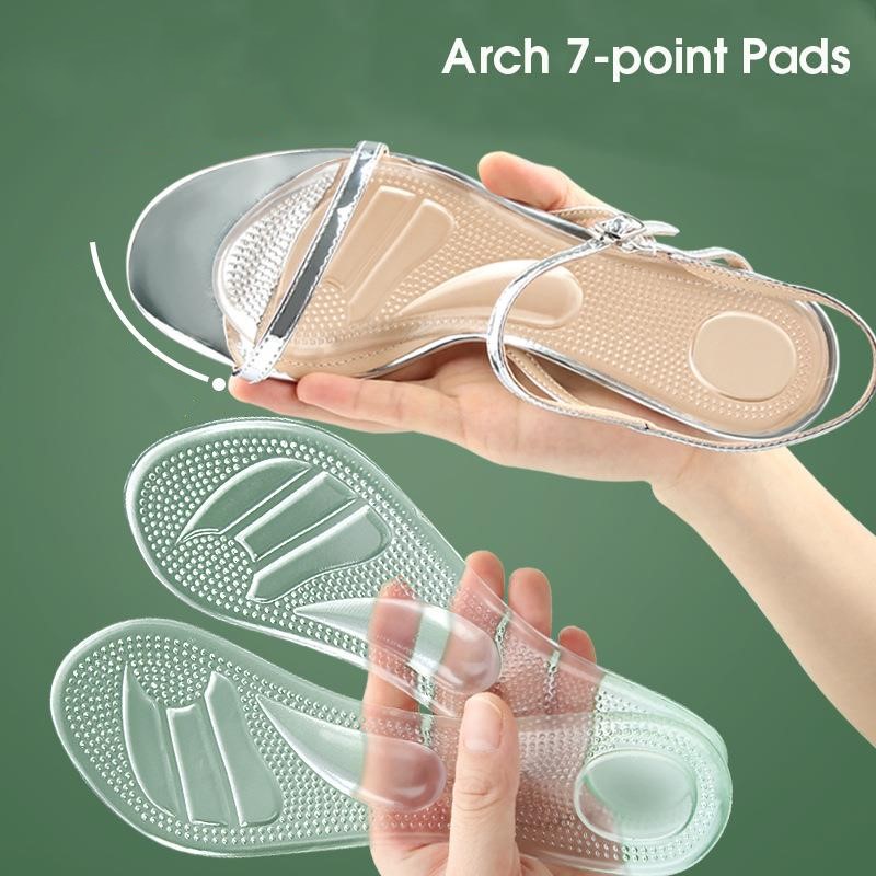 Women'S Shoes High Arch Support - 1 пара силиконовых гелевых ортопедических стельок,