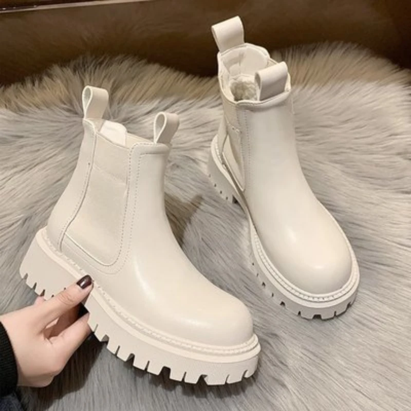 Women Shoes Types - Новые осенне-зимние ботинки челси, женские ботинки
