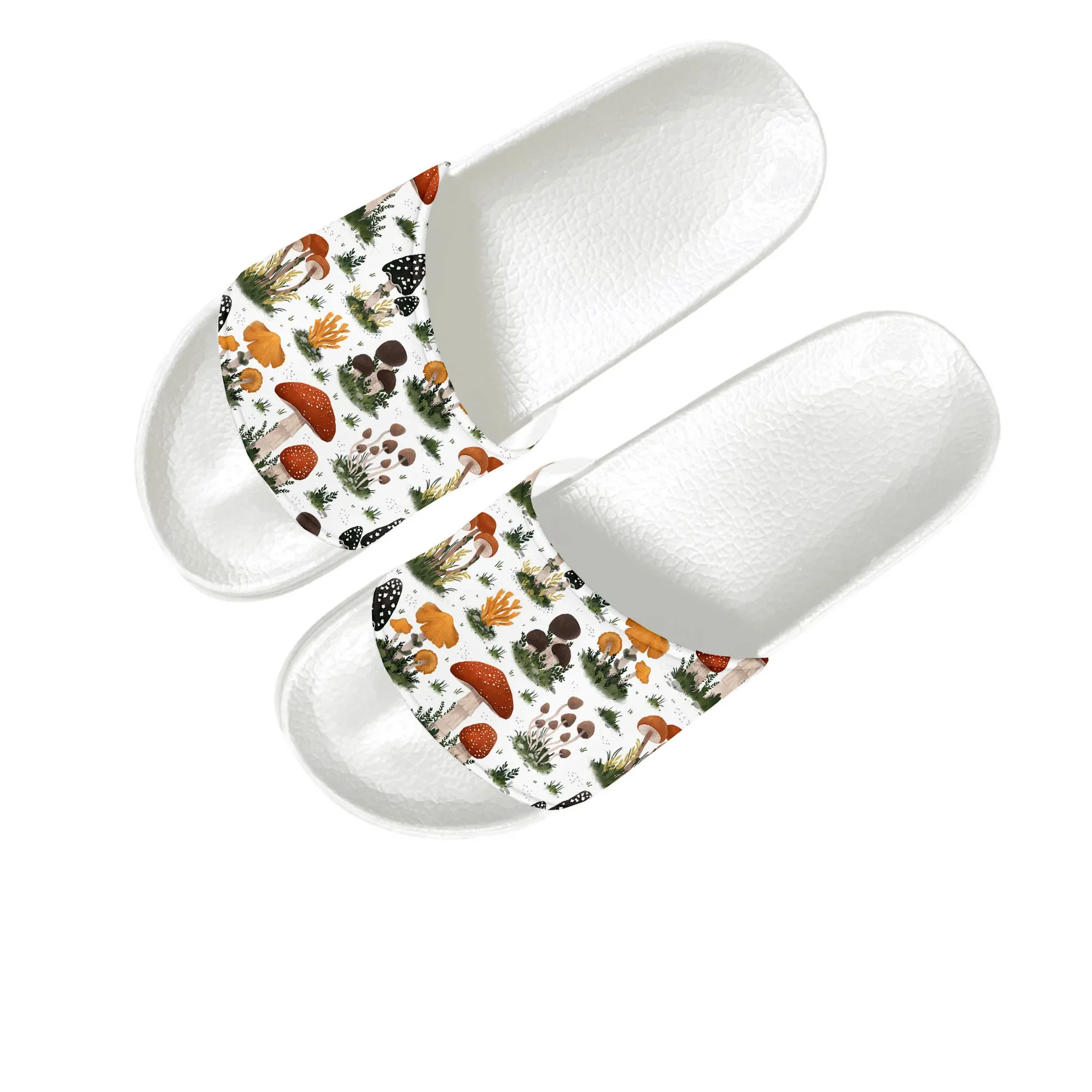 Women Shoes Made In Italy - Психоделические тапочки в виде грибов, домашние