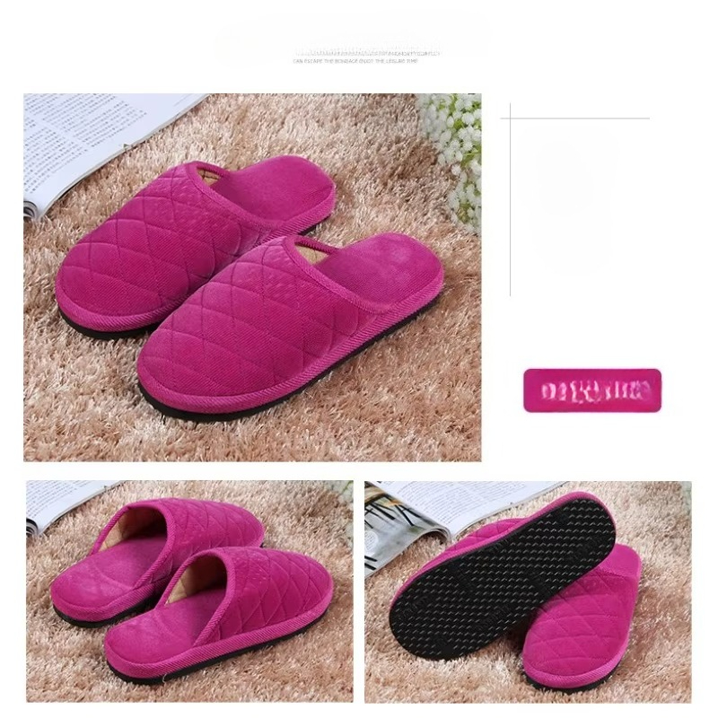 Women'S Shoes Plus Size - Модные пушистые тапочки из искусственного меха