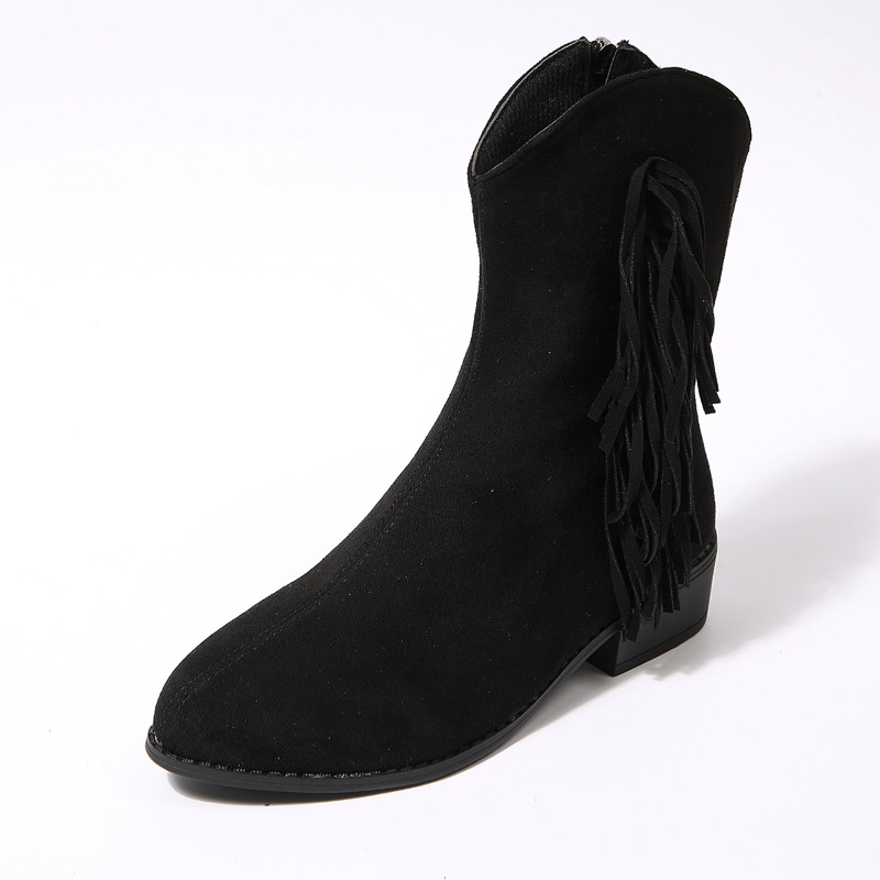 Women'S Shoes In Wide Width - Женские замшевые сапоги в стиле ретро