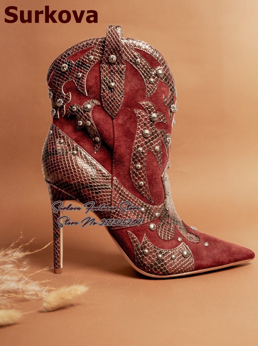 Винтажные ковбойские ботильоны – обзор и цена Western Cowgirl Boot