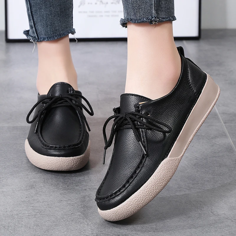 Модные новые ретро-туфли на пл – обзор и цена Women'S Shoes Round Toe