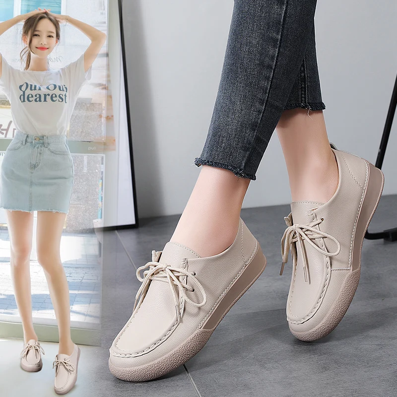 Модные новые ретро-туфли на пл – обзор и цена Women'S Shoes Round Toe