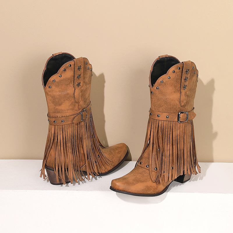 Женские винтажные ковбойские с – обзор и цена Western Cowgirl Boot