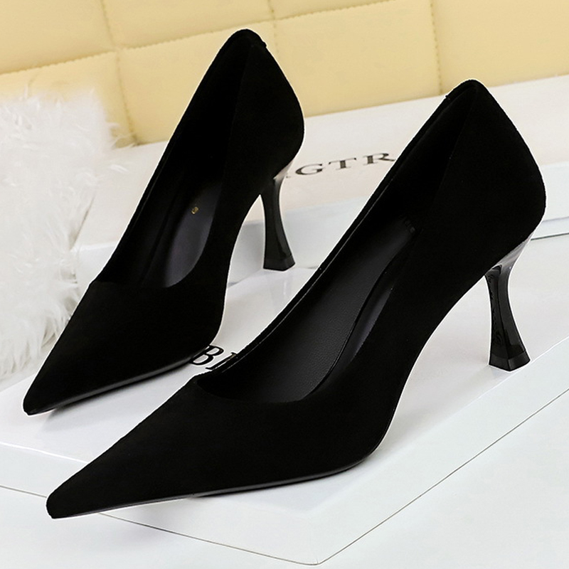 BIGTREE Shoes Замшевые черные  – обзор и цена Women Shoes Zara