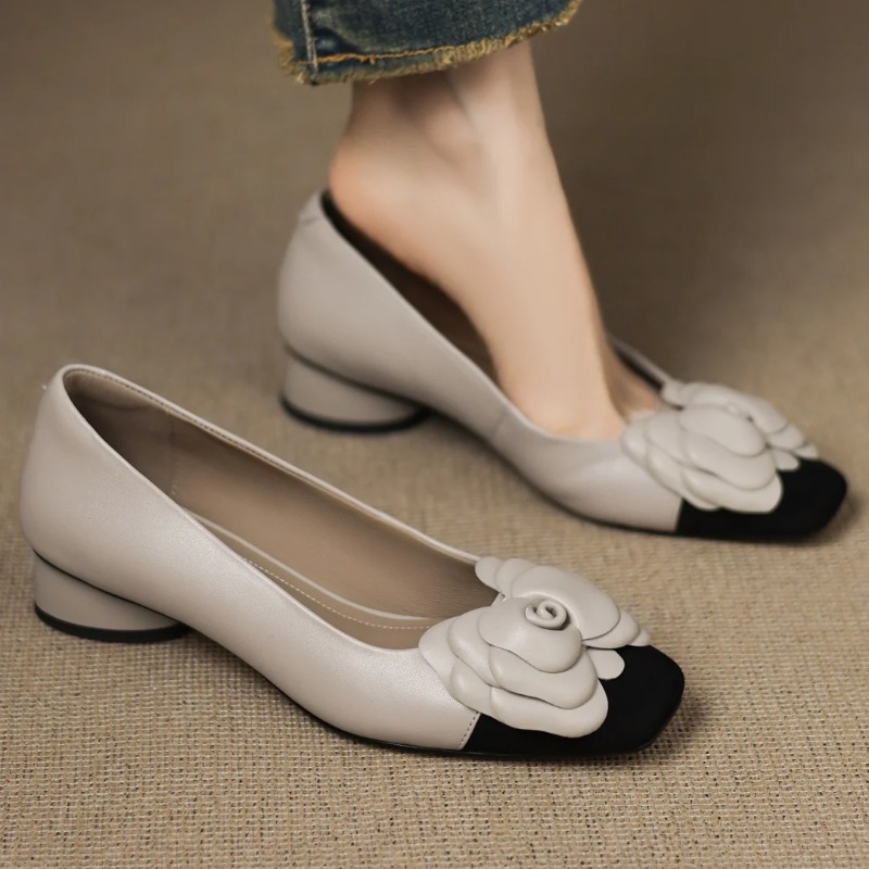 Женские туфли-лодочки из овчин – обзор и цена Women'S Shoes Round Toe