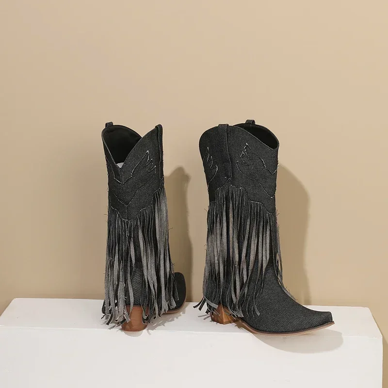 Зимние женские сапоги до серед – обзор и цена Western Cowgirl Boot