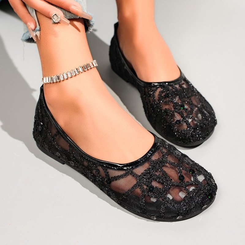 Новые сетчатые удобные туфли-с – обзор и цена Women'S Shoes Round Toe