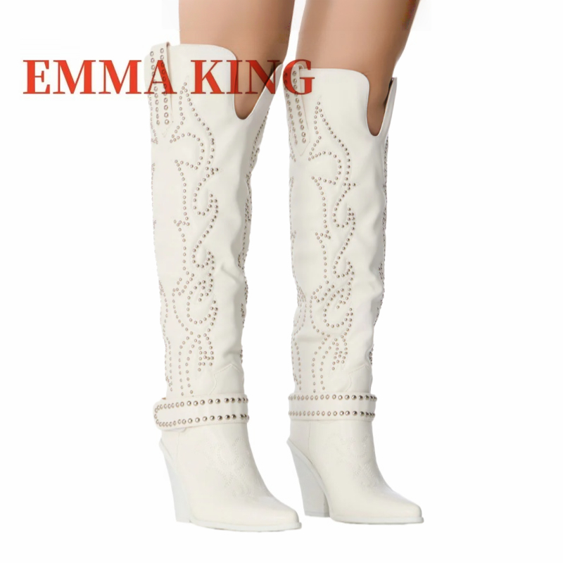Женские высокие сапоги до коле – обзор и цена Western Cowgirl Boot
